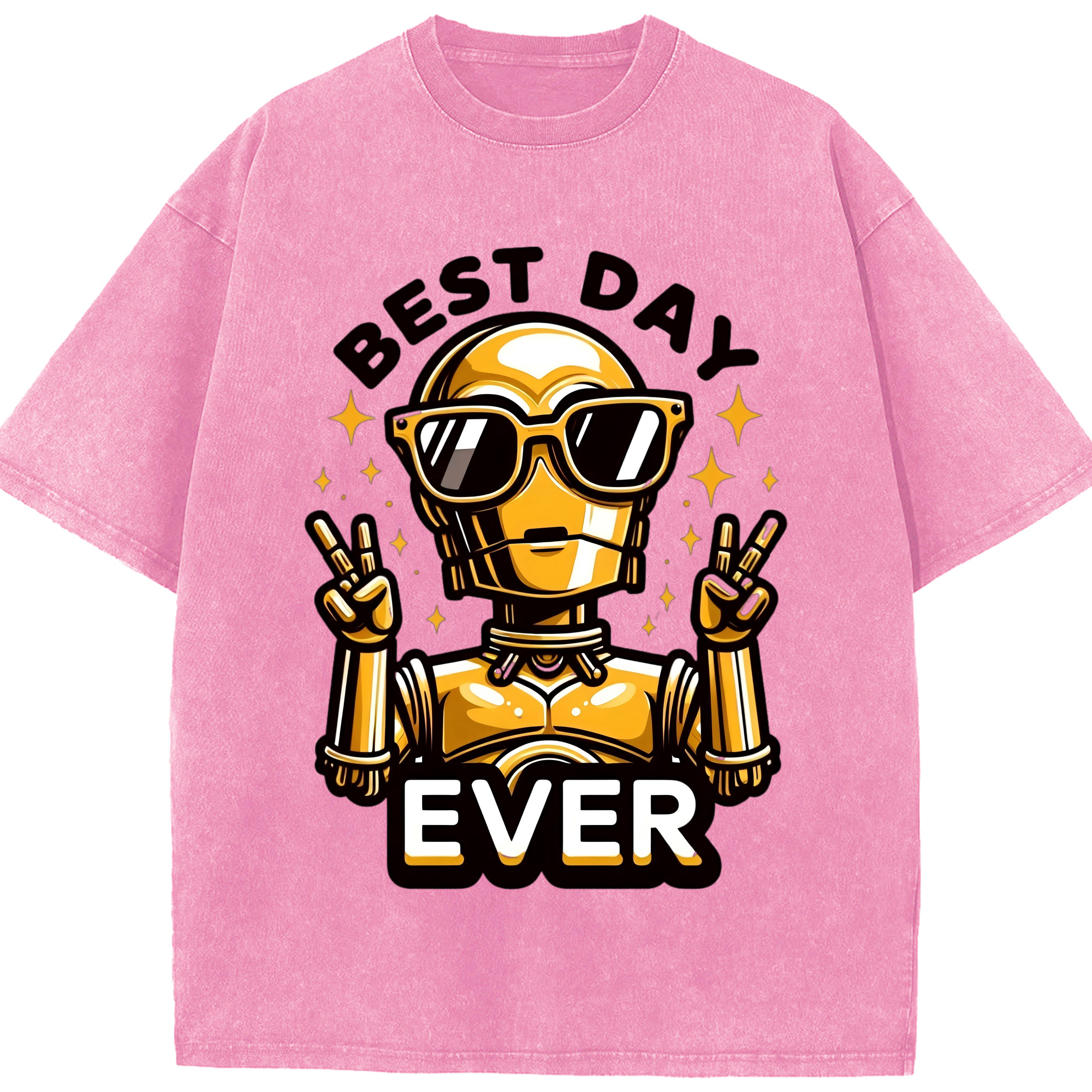 （画像用） スター・ウォーズ Star Wars 綿100% ヴィンテージ風 半袖Tシャツ（フロントプリント）